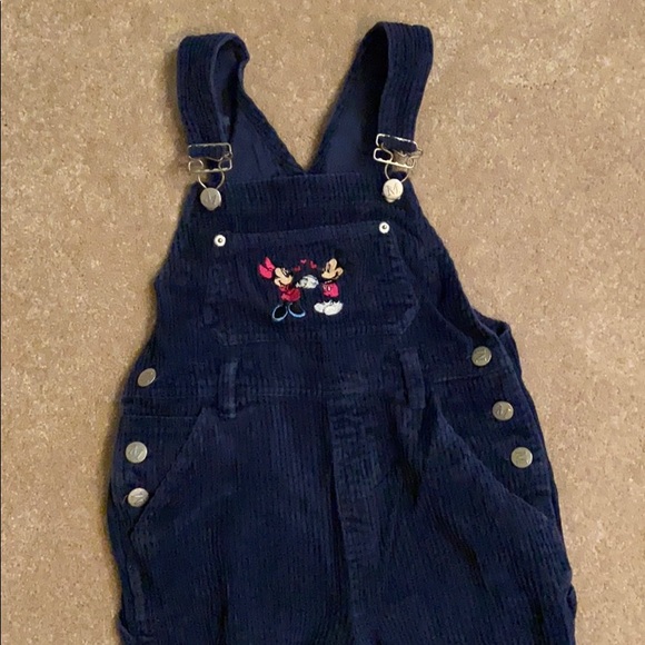Vintage 90’s Mickey & Minnie Mouse overalls - Picture 2 of 6
